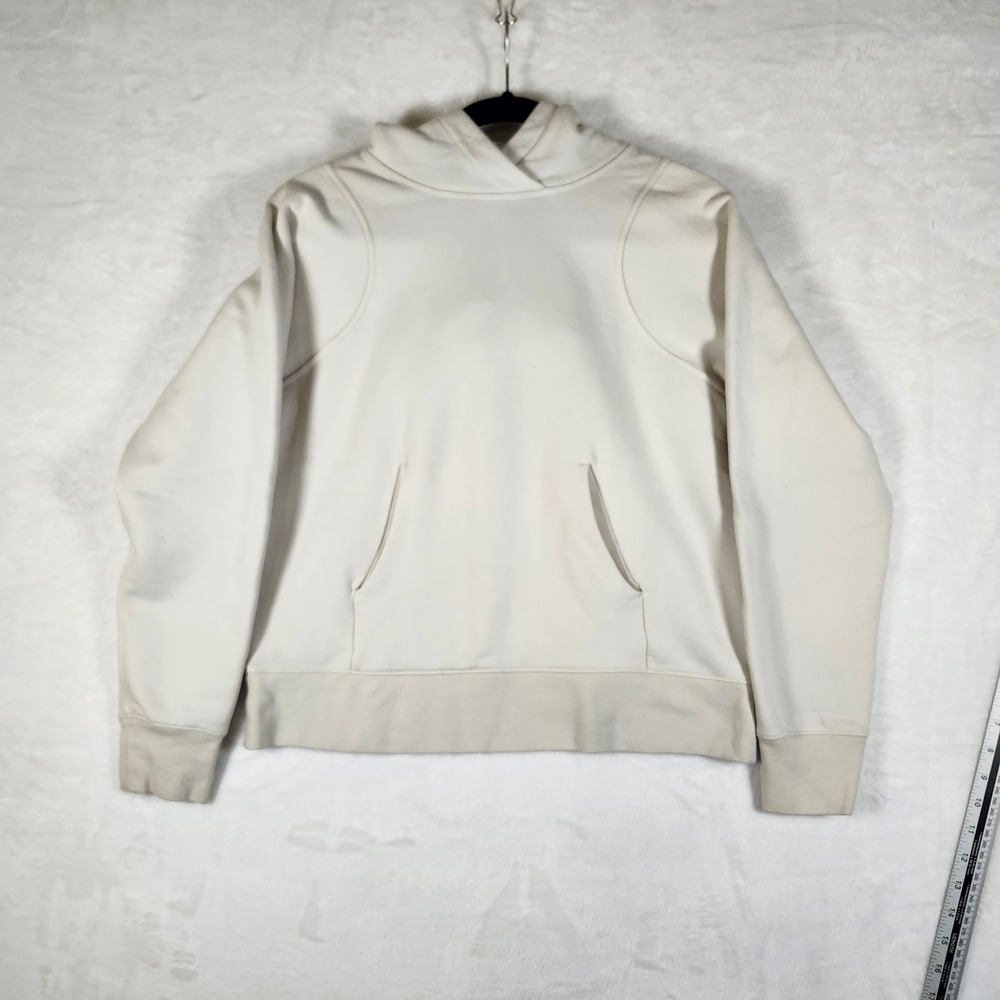 Lululemon Scuba Hoodie Light Beige Athleisure Casual Hooded Sweatshirt Women S 4